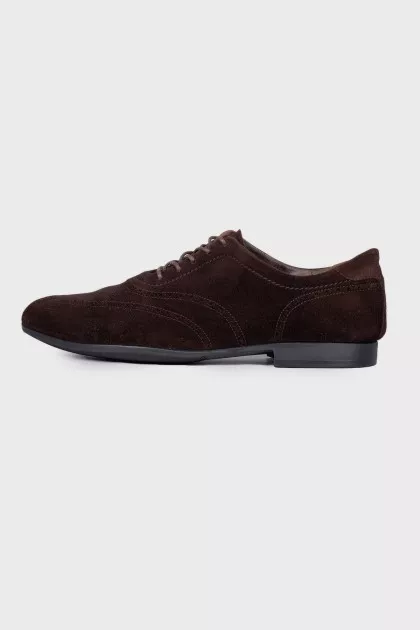 Men's chamous leather shoes