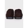 Men's chamous leather shoes
