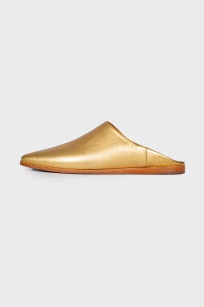 Golden mules Babouche 05