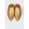 Golden mules Babouche 05