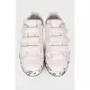 Men's sneakers with printed soles