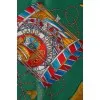 Printed silk scarf
