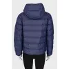 Quilted hooded jacket