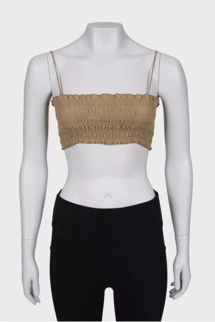 Top with thin straps