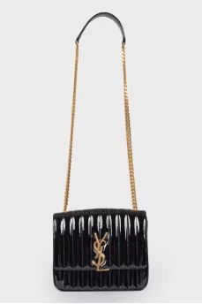 Сумка Vicky Vertical Quilted Patent