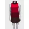 Gradient dress and coat set