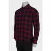 Men's plaid shirt