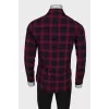 Men's plaid shirt