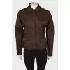 Windbreaker (anorak) fitted cut with a tag
