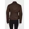 Windbreaker (anorak) fitted cut with a tag