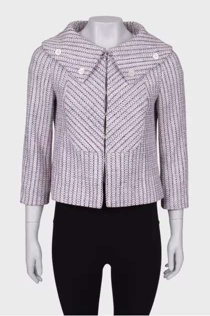 Tweed pink jacket