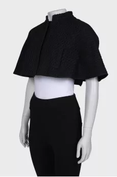 Tweed cape