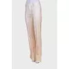 Striped trousers with sequins