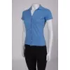 Blue Button Down Top