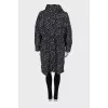 Black and white printed jacket