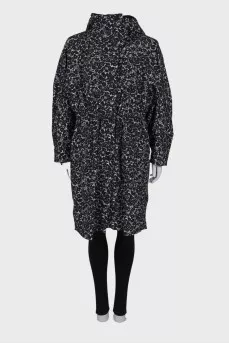 Black and white printed jacket
