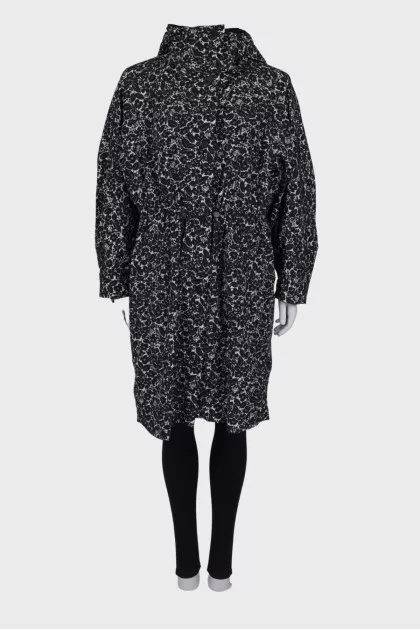 Black and white printed jacket