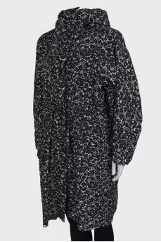 Black and white printed jacket