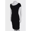 Black dress with rhinestones
