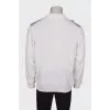 Men's plaid polo jumper