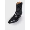 Jim black cossack boots