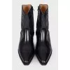 Jim black cossack boots