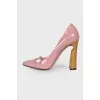 Arielle Half Moon pink shoes