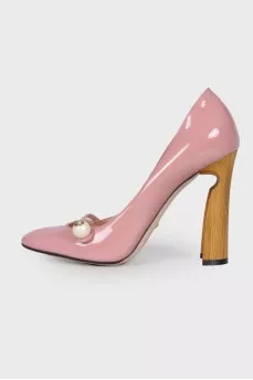 Arielle Half Moon pink shoes
