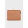 Brown leather wallet