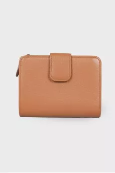 Brown leather wallet