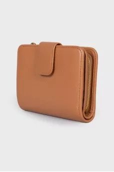 Brown leather wallet