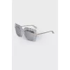 Textured frame sunglasses