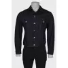 Men's denim jacket with tag