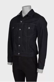 Men's denim jacket with tag