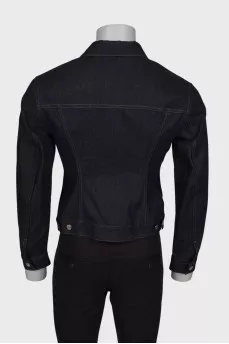 Men's denim jacket with tag