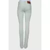 Mint straight jeans with tag