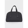 Sporty Bowler leather bag