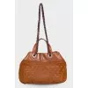 In The Mix Quilted Iridescent Calfskin Leather Bag