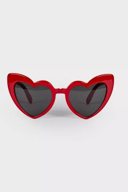 Heart shaped sunglasses