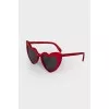 Heart shaped sunglasses