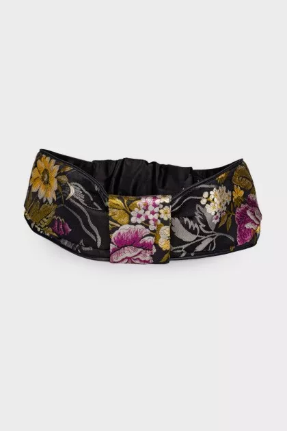 Headband in floral print