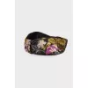 Headband in floral print