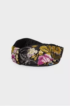 Headband in floral print