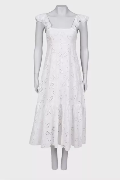 White lace sundress