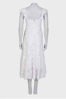 White lace sundress