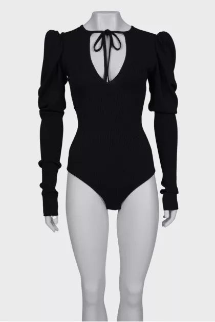 Tie chest bodysuit