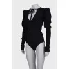 Tie chest bodysuit