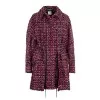 Wicker coat with a fitted cut 