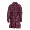 Wicker coat with a fitted cut 