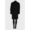 Cashmere black coat